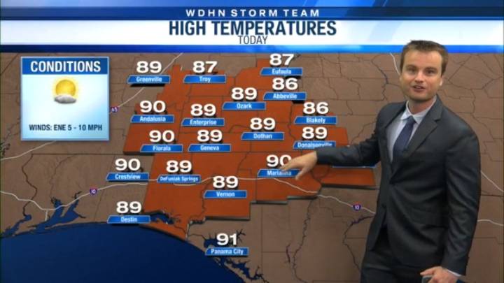 Pleasant days continuing as warmup awaits