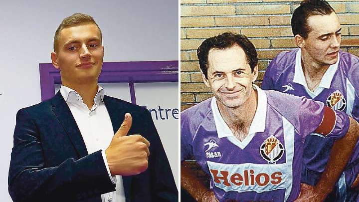 De Frutos, segundo ex blanquivioleta segoviano tras Luis Minguela en ser llamado por la selección