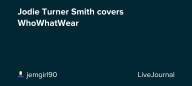 Jodie Turner Smith covers WhoWhatWear: ohnotheydidnt