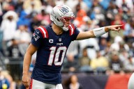 Ahead of Sunday’s game, Drake Maye talks about his days as a Carolina Panthers fan