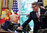 Oval office photos contradict Trump's latest Epstein scramble