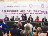 Arranca Mes del Testamento con beneficios y descuentos para personal de seguridad, salud y familias