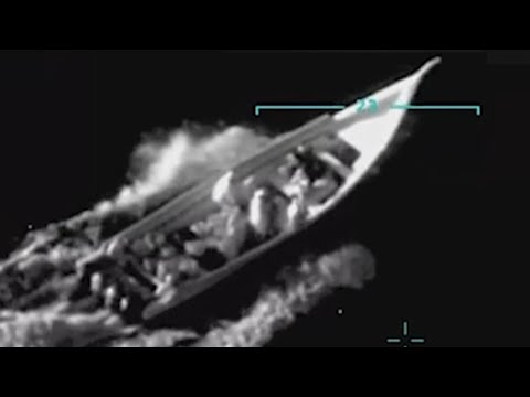 Video shows U.S. strike against drug-carrying vessel from Venezuela, Trump administration says
