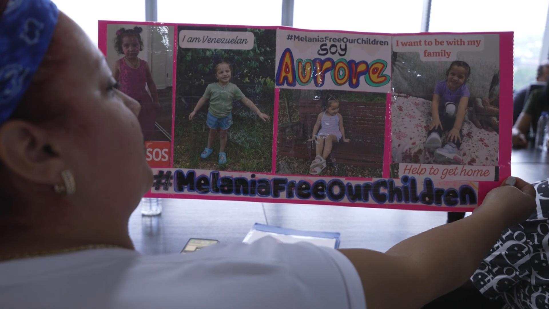 Venezuela mothers ask US first lady for help securing return of children separated by deportation