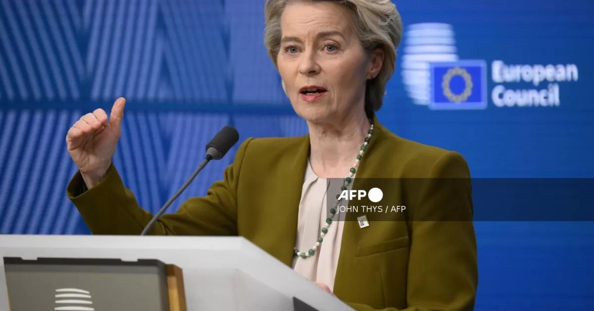 Von der Leyen respalda un "muro de drones" para contener a Rusia