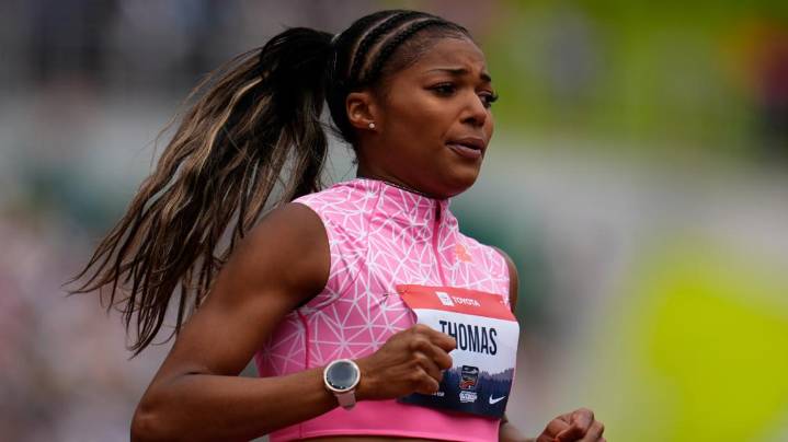 Gabby Thomas to miss world championships due to injury