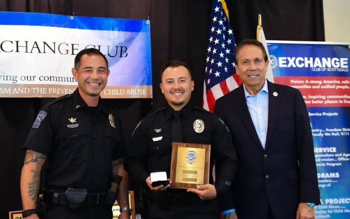 Exchange Club of Scottsdale hosts 24th annual Officer, Firefighter, and Volunteer of the Year Awards luncheon