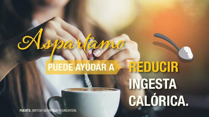 Aspartamo, aliado en la reducción de calorías y control de peso corporal