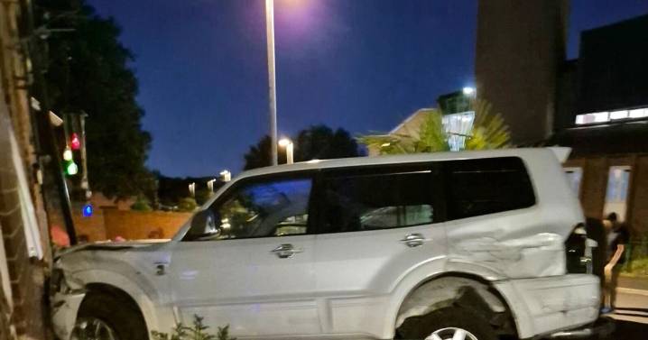 Police car chase crash interrupts woman playing ‘Grand Theft Auto’