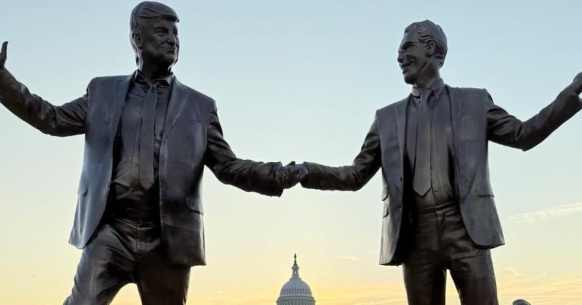 Trump and Epstein’s Friendship Takes Pride of Place in D.C.