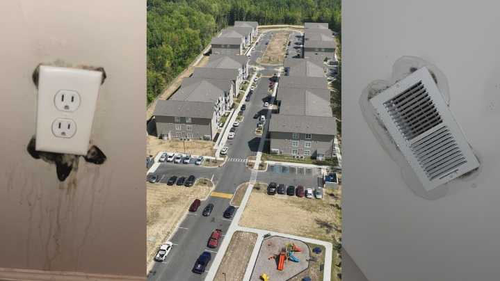 'It's all the buildings.' | Fairdale apartment complex struggles with mold