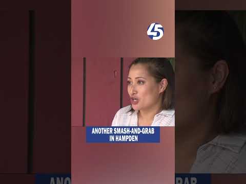 Surveillance video captures yet another smash