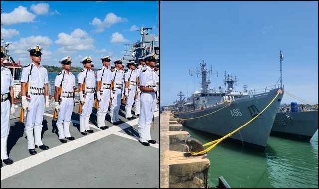 Indian Navy’s First Training Squadron Docks at Mombasa to Deepen Maritime Ties