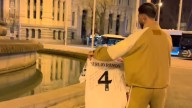 La sorpresa viral de Sergio Ramos a un madridista después de lanzar su canción 'Cibeles': "Enhorabuena"