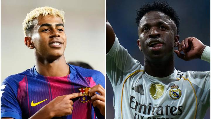 Lamine Yamal y Vinicius, dos futbolistas con parecidos razonables