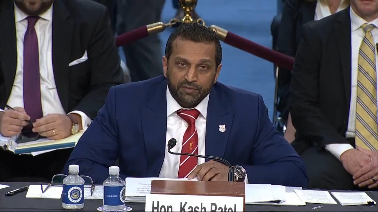 Kash Patel confronts Senate questions over probe into Charlie Kirk’s killing