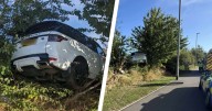 Range Rover crashes into bushes in Acklam as woman arrested on suspicion of drink driving