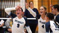 PHOTOS: Petoskey, Gaylord volleyball resume rivalry in 2025