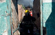 Movilización por fuerte incendio en colonia González Norte