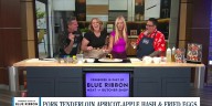 KOLO Cooks: Pork tenderloin apricot–apple hash with fried eggs
