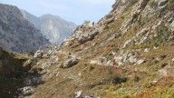 Herida grave una alemana de 29 años al darse un golpe en la cabeza con una piedra en la ruta del Cares