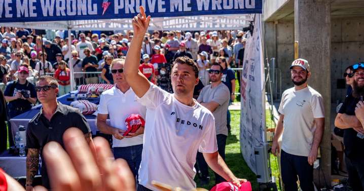 Live updates: Charlie Kirk shooter still at large after assassination at Utah university event
