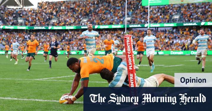 Wallabies v Argentina: Rugby as God intended … but Wallabies can’t conjure a miracle this time