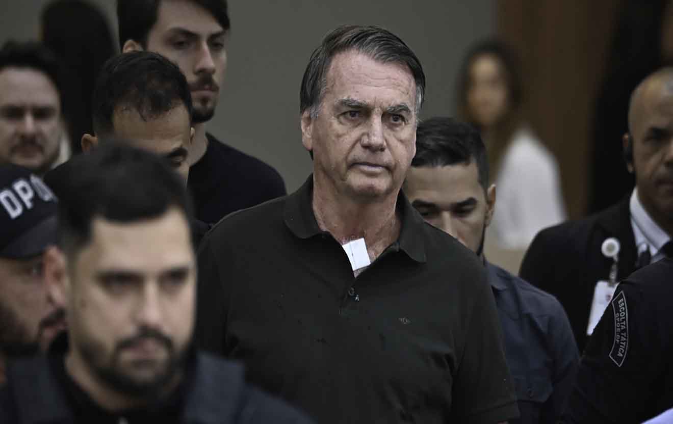 Diagnostican cáncer de piel al expresidente brasileño Jair Bolsonaro