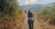 Galería | A cabalo polo outono entre Manzaneda e Trives