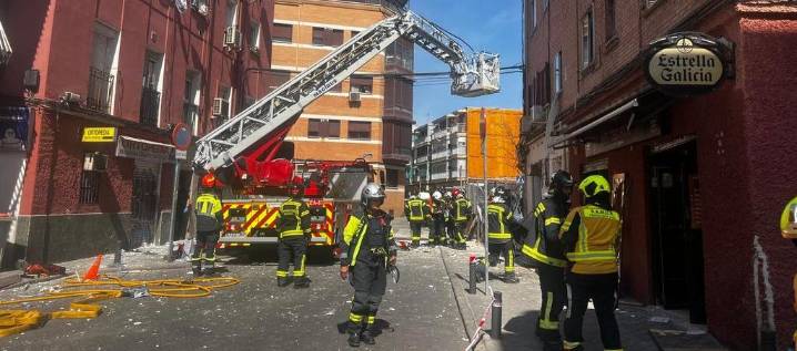 Explosión en un bar de Madrid dejó 21 heridos, tres de ellos de gravedad