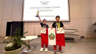 Orgullo peruano: tres niños ganan oro en concurso internacional de matemáticas en Canadá