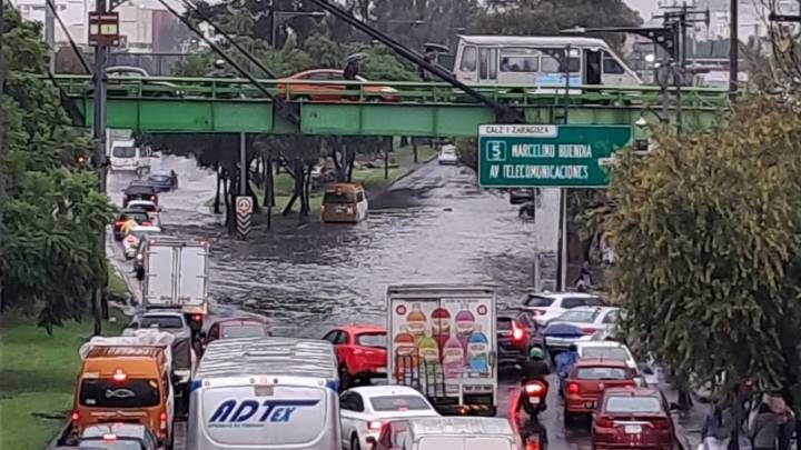 Lluvias CDMX: suman 63 encharcamientos, caída de 10 árboles y colapso en 9 alcaldías