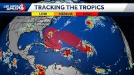 Humberto forms in the tropics, will likely interact with secondary system