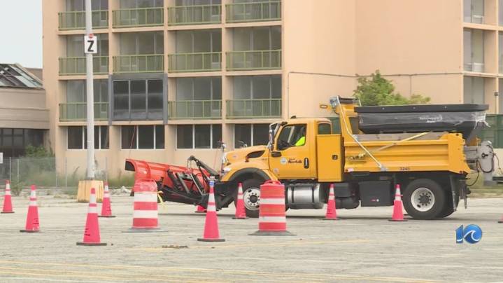 Norfolk prepares for winter with snowplow training