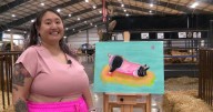 Meet the artist painting one-hour portraits of The Nashville Fair's animals