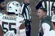 Why Packers coach Matt LaFleur lost it on Kingsley Enagbare