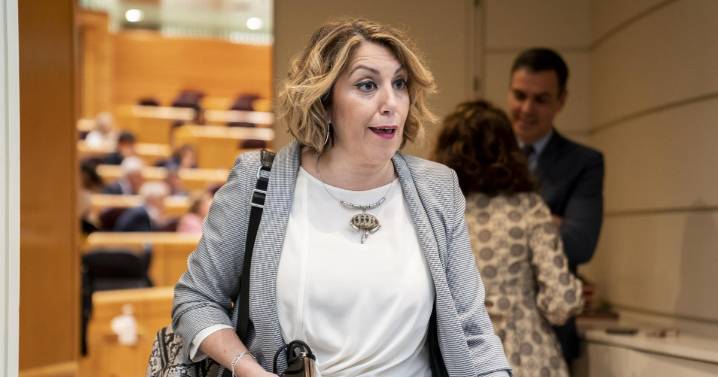 Susana Díaz revela que «rompió aguas» en el AVE: «Volvía de un Comité al que no quise ir, pero me obligaron»