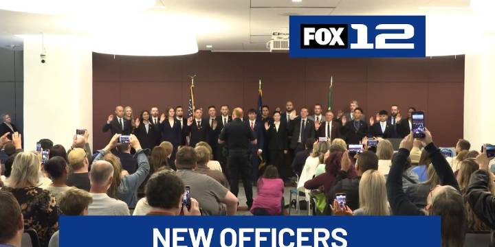 22 new officers sworn in at Portland Police Bureau