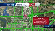 Des Moines traffic: Crashes on Highway 63, I