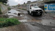 Baches, lodo y piedras: denuncian peligro en tramo de la autopista Cuautla