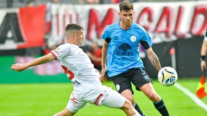 Barracas igualó ante Belgrano en un partido cargado de polémica que tuvo al VAR de protagonista