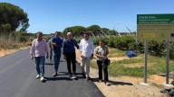 Lucena del Puerto avanza en el asfaltado del Camino de Santa Catalina