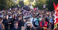 Al menos 140 detenidos en las protestas en Francia contra los ajustes