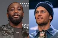 Terence Crawford Takes Victory Lap With Tom Brady as Fans Celebrate, Home State University Pays Tribute Fans are ecstatic after Terence Crawford beat Canelo Alvarez, and celebrated the win with Tom Br