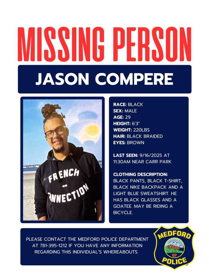 Police search for man missing out of Medford