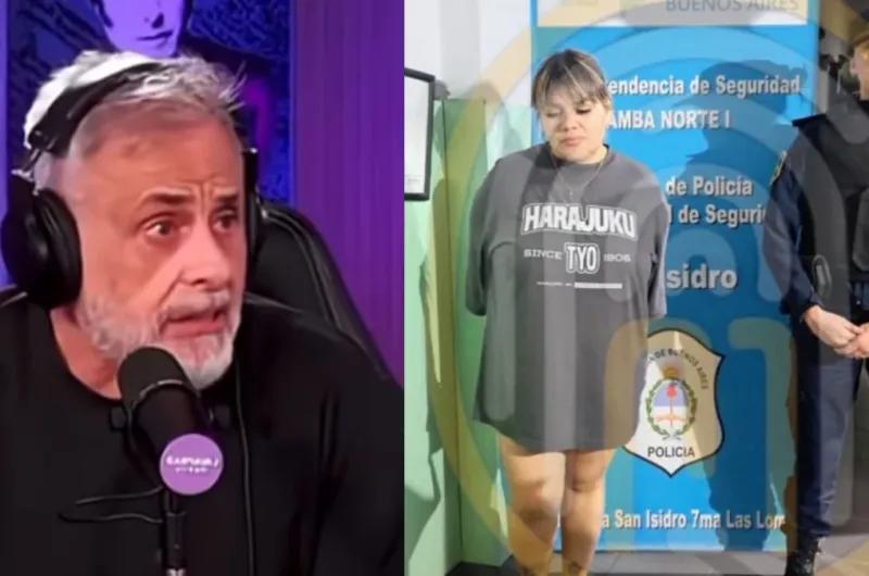 Jorge Rial habló tras la nueva detención de su hija Morena y pidió perdón