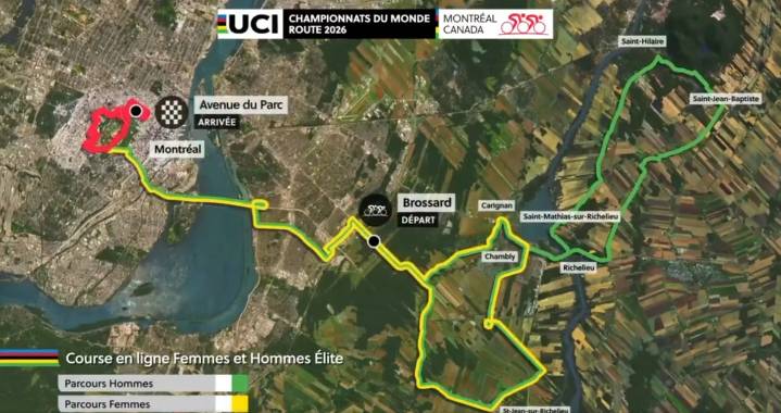 Revelan el recorrido del Mundial 2026: otra ruta a medida de Pogacar