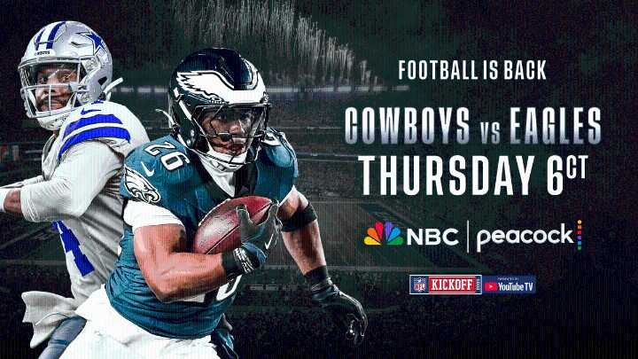 Cowboys vs. Eagles: How to watch NFL season opener on NBC 5