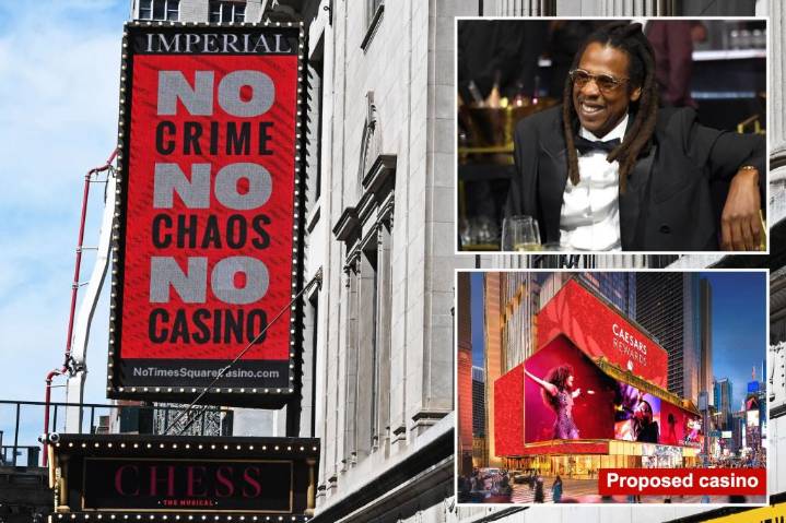 NY officials strike down Jay-Z's Times Square casino proposal