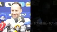 Video | A Néstor Lorenzo y David Ospina se les fue la luz en rueda de prensa y viven insólito momento: 'Ojalá no se vaya en el partido'